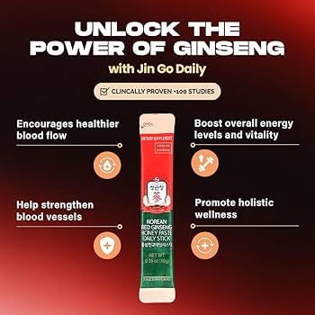 その他 Korean Red Ginseng Extract Stick Amazon.com: JUNGWONSAM 6-Year Korean Red Ginseng 365 | 100